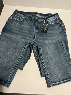 Flamingal Straight Leg Jeans Size XL Inseam 30 inches